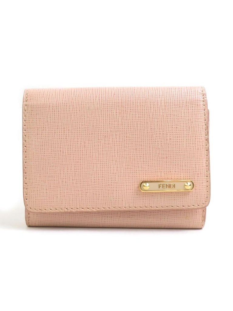 Fendi Card Case Card Holders Pink
